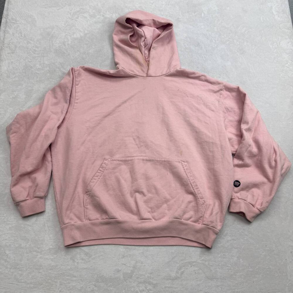 Madhappy Wrapped Graphic Women's Hoodie Pink Size XL Pullover Heavyweight
